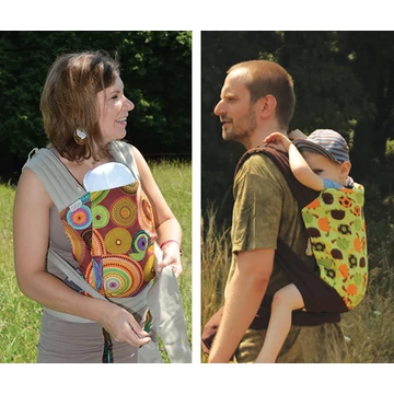 Nandu ÖKO Mei tai bébi hordozó