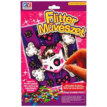 Creative Kids - Flitter művészet, kislány kreatív játék