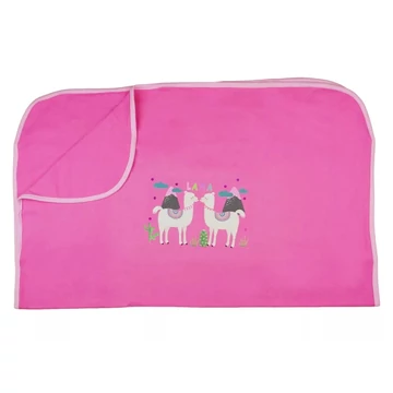 Láma pihe-puha pamut bébi takaró 70x90cm