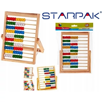Starpak faállványos abakusz 10 soros