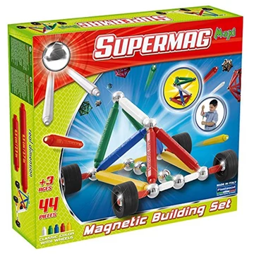 Supermag: Maxi Wheels 35 db-os mágneses játék