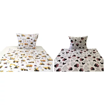 2 részes pamut ágynemű huzat szett 90x140 0-kb 6 év 2 részes pamut ágynemű huzat szett 90x140 0-kb 6 év