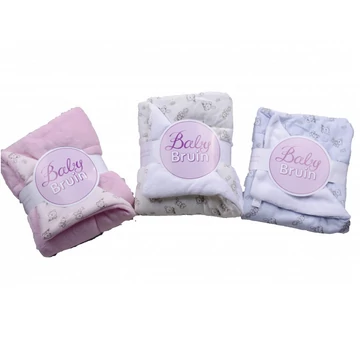 Baby Bruin kétoldalú takaró flanell- wellsoft