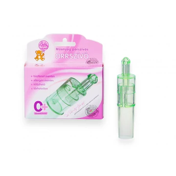 BabyBruin porszívós orrszívó gömbölyített 