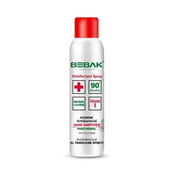 Bebak Kézfertőtlenítő spray Antibakteriális (150 ml/db)