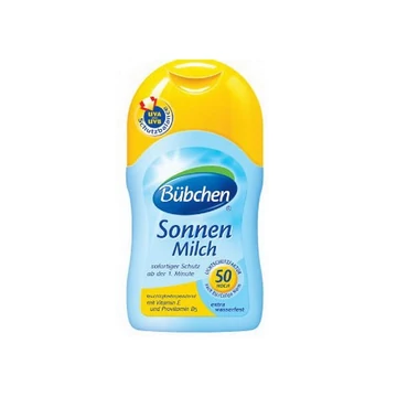Bübchen természetes alapú baba-gyermek-felnőtt naptej 30F 150ml