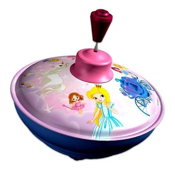 Búgócsiga - hercegnős mintával 13 cm