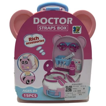 Macis orvosi táska doktor játék szett kiegészítőkkel 