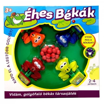 Éhes békák társasjáték 