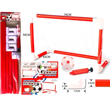 Focikapu játékszett labdával és pumpával 50x79x43cm