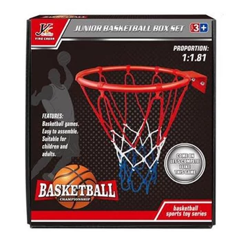 Fém kosárlabda palánk szett hálóval és kiegészítőkkel