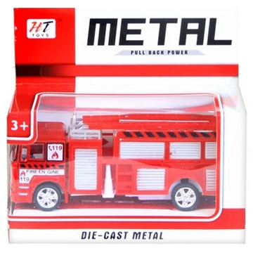 Fém tűzoltó jármű