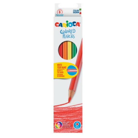Carioca színes ceruza 6 színű