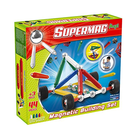 Supermag: Maxi Wheels 35 db-os mágneses játék