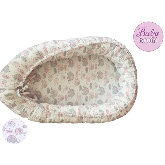 Baby Bruin Babafészek kivehető kókusz fekvőbetéttel