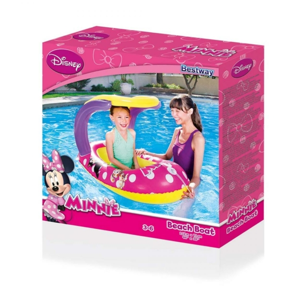 Disney Minnie fedeles felfújható strand csónak