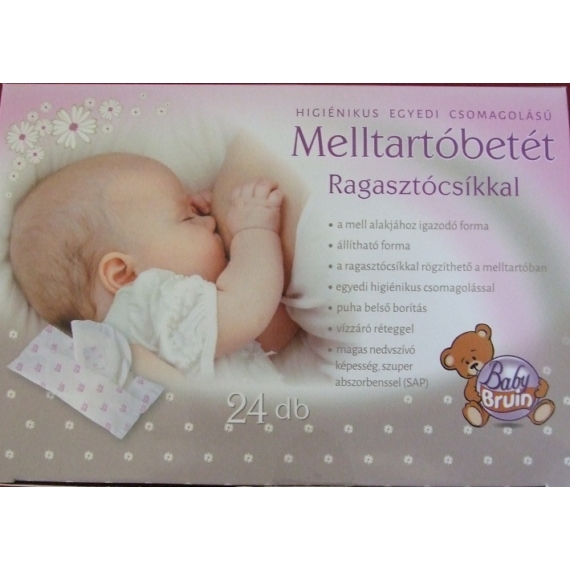 Babybruin melltartóbetét higiénikus csomagolásban 24db/csomag