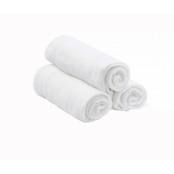 BabyBruin Tetra textilpelenka anyagú nyálkendő és kozmetikai nyomókendő 35*35 cm /3 db-os